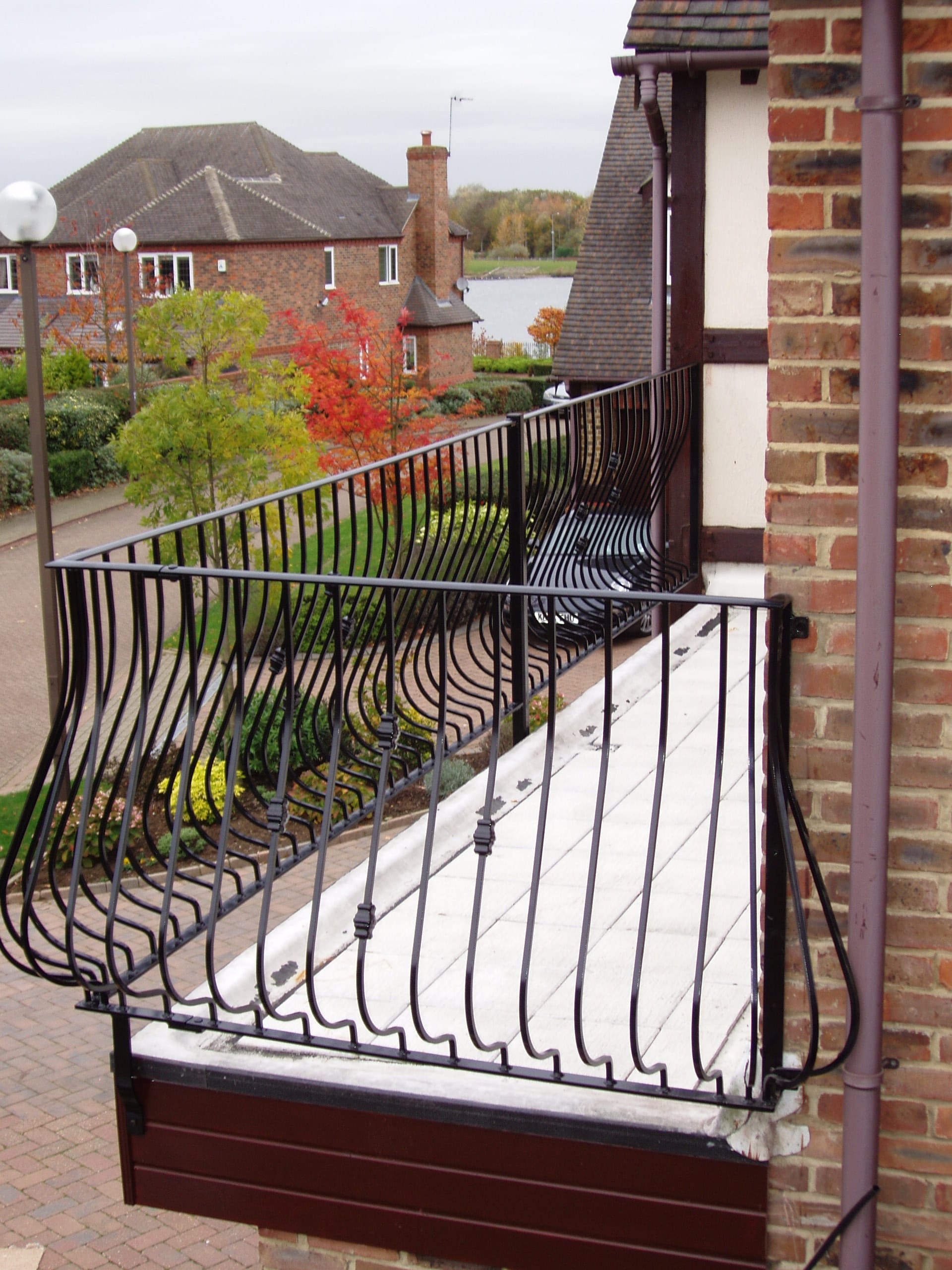 Wall Top Railings in Guildford RS Engineering